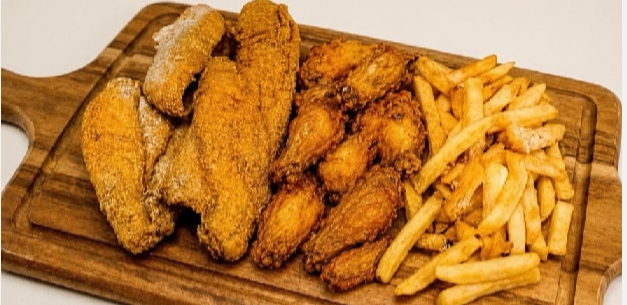 10 Wing Dings, 2 Pc Fish